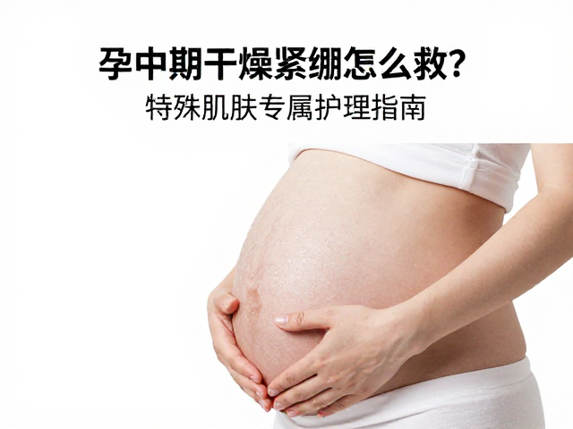 孕中期干燥紧绷怎么救?特殊肌肤专属护理指南