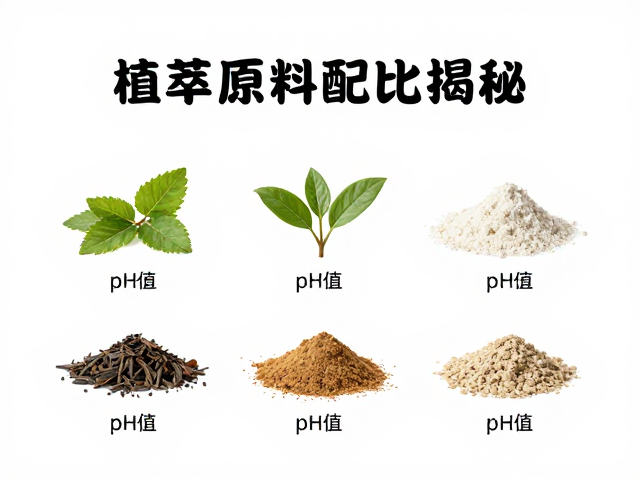 植萃原料配比揭秘,pH值与植物粉末添加如何决定护肤功效