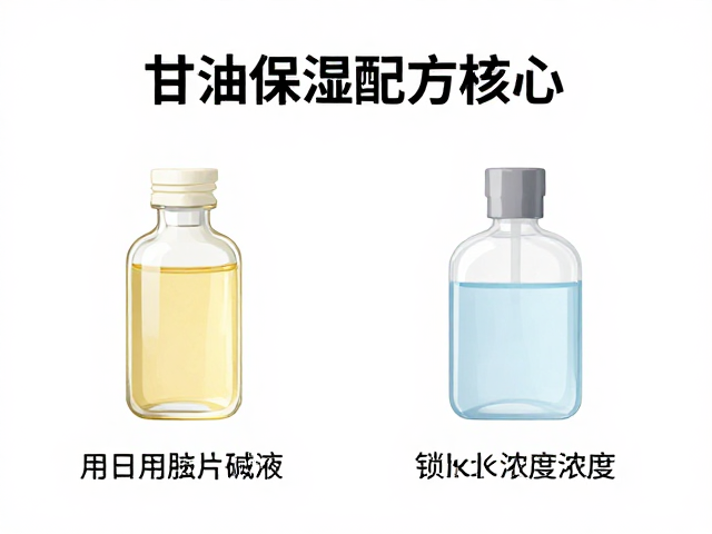 甘油保湿配方核心，锁水原料配比与碱液浓度控制技巧