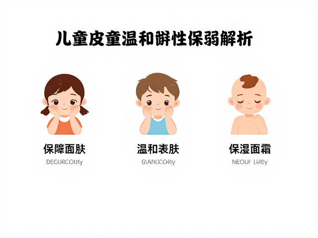呵护孩童薄嫩表皮,成分党首选温和配方保湿面霜