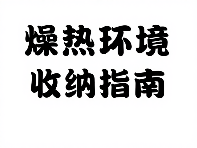 燥热环境收纳指南,保留原包装防积水,避坑指南