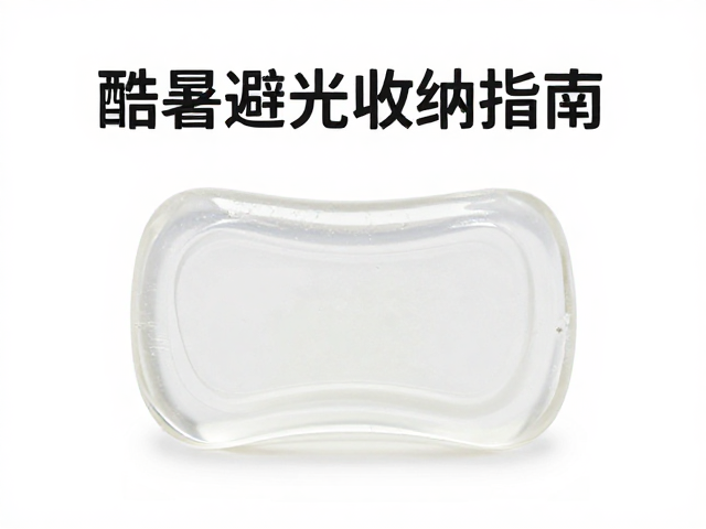 酷暑避光收纳指南,透明香皂低温稳定保存法