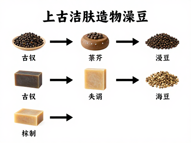 上古洁肤造物澡豆,从东方古法到手工制皂传统的起源演变