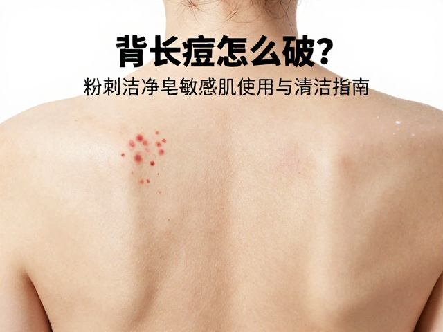 背部长痘怎么破？粉刺洁净皂敏感肌适用说明与清洁指南