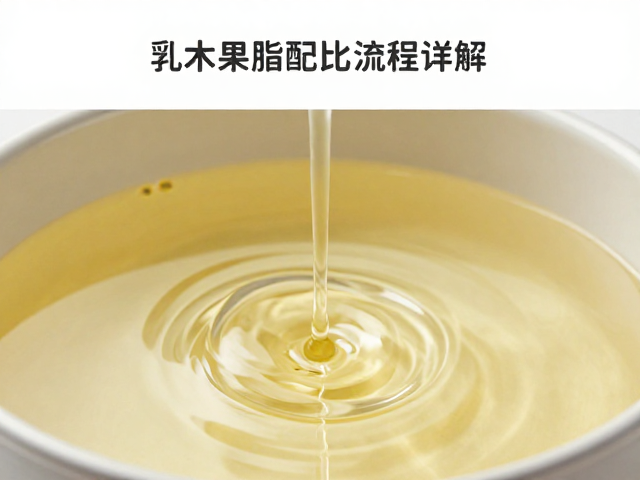 乳木果脂油脂配比流程详解,脱泡工艺关键步骤