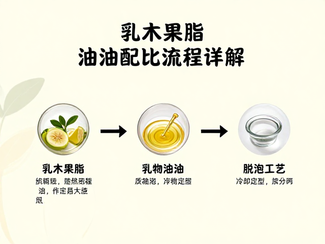 乳木果脂油脂配比流程详解,脱泡工艺关键步骤