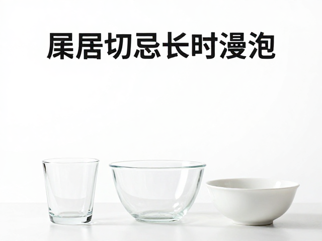居家器皿保洁技巧，防食物残留，切忌长时间浸泡