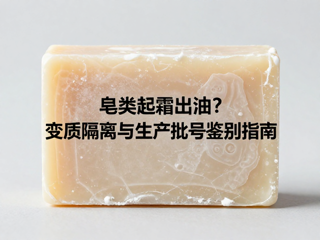 皂类起霜出油?变质隔离摆放与生产批号鉴别指南