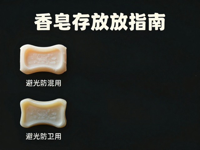 香皂存放指南,避光防潮防混用,新旧分区更卫生