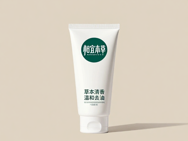 相宜本草水杨酸洁面,草本清香温和去油,深层清洁不紧绷