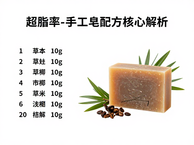 超脂率与棕榈油硬度,草本油脂原料手工皂配方核心解析