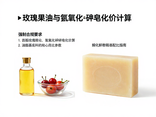玫瑰果油与氢氧化钾皂化价计算,油脂基底料精准配比指南