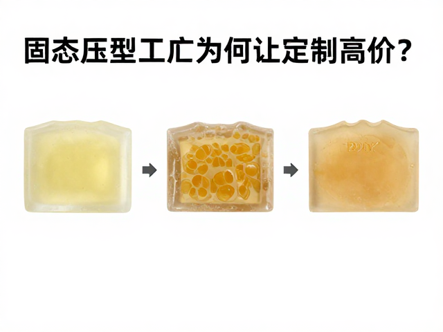 手工DIY原料揭秘,固态压型工序为何让定制皂高价?
