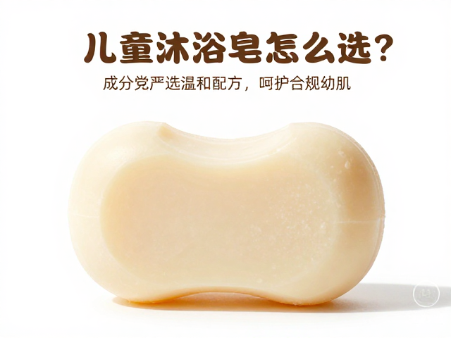 儿童沐浴皂怎么选?成分党严选温和配方,呵护宝宝幼肌