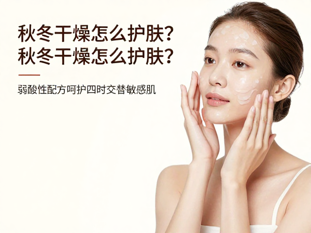 秋冬干燥怎么护肤？弱酸性配方呵护四时交替敏感肌