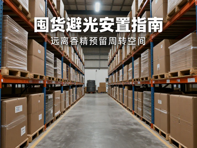 囤货避光安置指南,远离香精预留周转空间,打造高效仓储