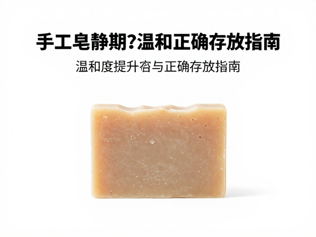 手工皂静置期返潮?温和度提升与正确存放指南