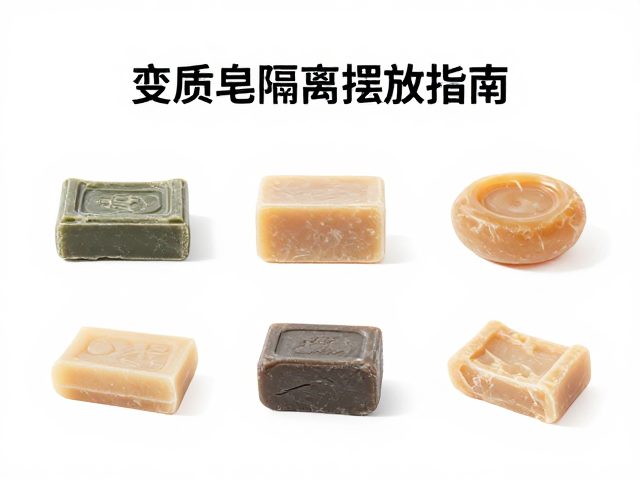 变质皂隔离摆放指南,低湿环境防变质,观察气味变化是关键