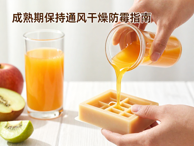 果蔬原汁配比与手工皂浇模技巧,成熟期保持通风干燥防霉指南