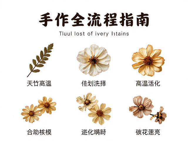 常温皂化干花装饰,避高温保活性,手作全流程指南