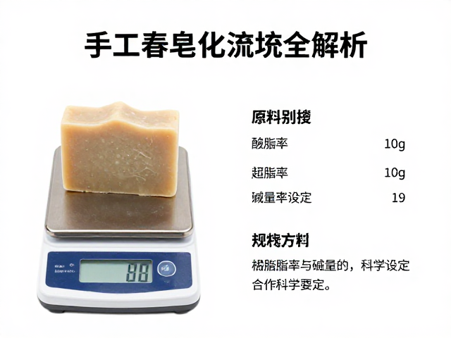 手工皂工坊指南,精密电子秤下的自然皂化流程全解析