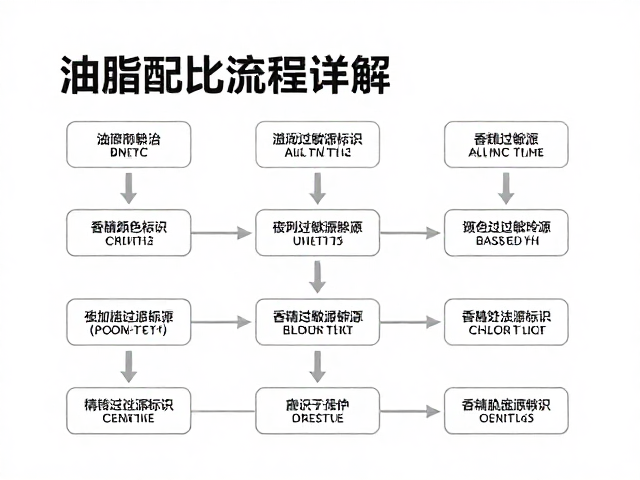 油脂配比流程详解,如何规避颜色迁移与香精过敏源标识风险