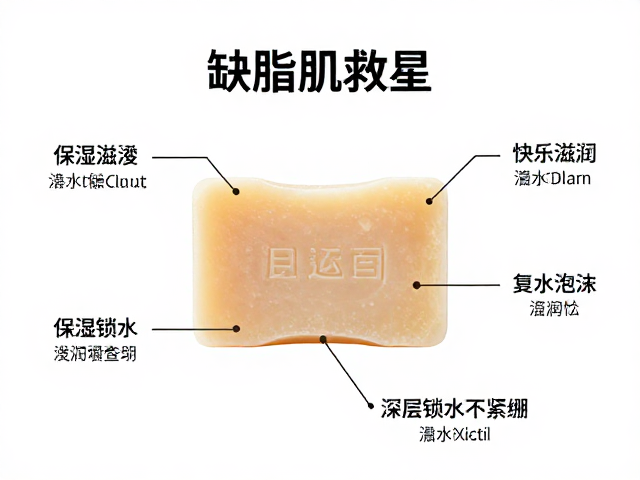 缺脂肌救星!块状皂标注保湿滋润,深层锁水不紧绷