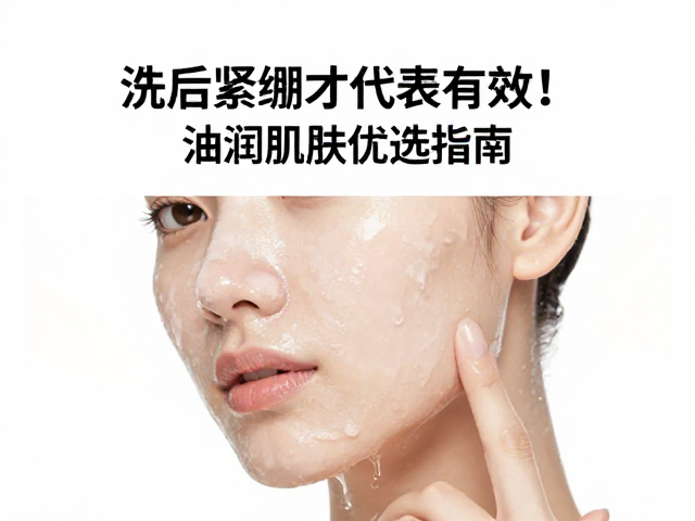 混合偏油肌怎么选?洗后紧绷才代表有效!油润肌肤优选指南