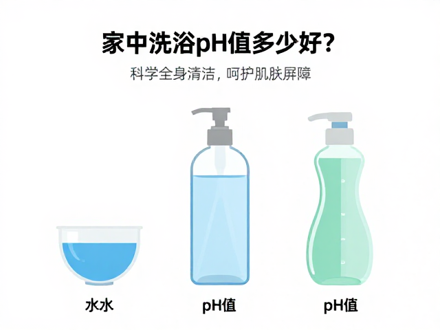 家中洗浴pH值多少好?科学全身清洁,呵护肌肤屏障