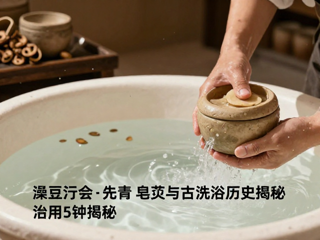 从澡豆皂荚到中世纪行会,先秦洁净用品与古代洗浴历史揭秘