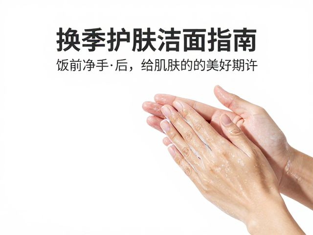 换季护肤洁面指南,饭前净手后,给肌肤的美好期许