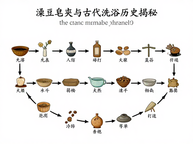 从澡豆皂荚到中世纪行会,先秦洁净用品与古代洗浴历史揭秘