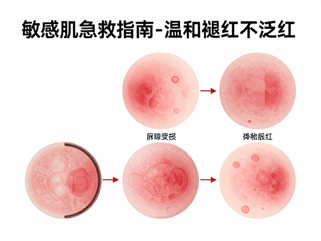 旁氏植物精萃舒缓修护,敏感肌急救指南,温和褪红不泛红
