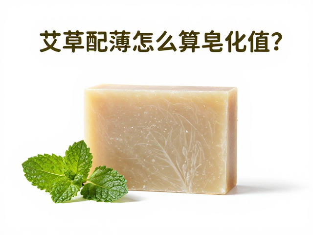 艾草配薄荷怎么算皂化值?揭秘植萃原料黄金配比,自制手工皂不裂不硬