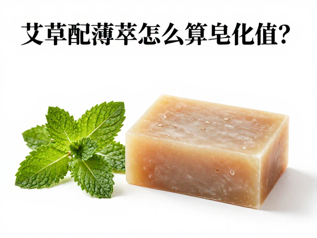 艾草配薄荷怎么算皂化值?揭秘植萃原料黄金配比,自制手工皂不裂不硬