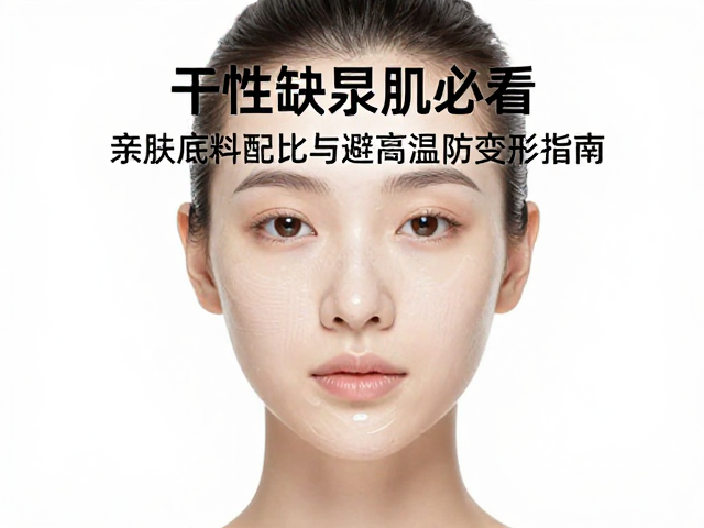 干性缺水肌必看,亲肤底料配比与避高温防变形指南