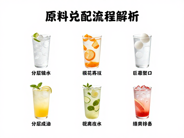 原料兑配流程解析,如何通过分层脱离技术打造清爽控油型饮品