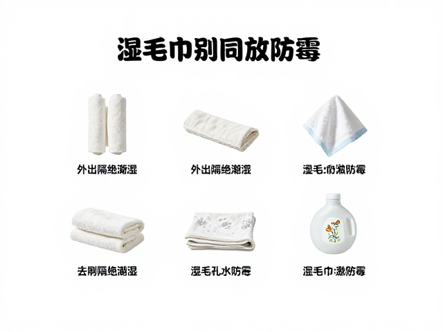 露营洗漱指南,外出隔绝潮湿,湿毛巾别同放防霉