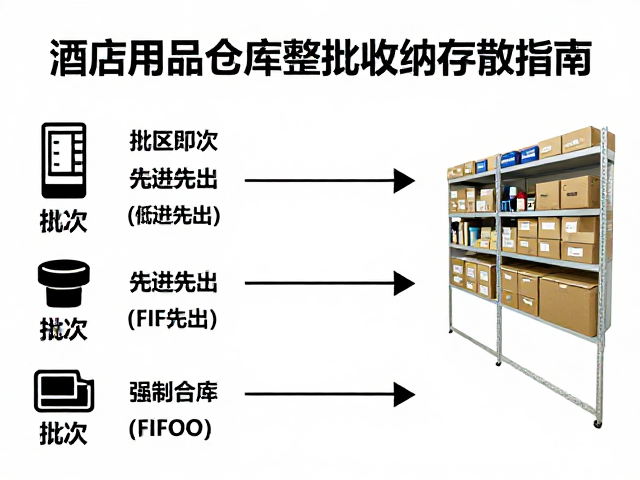 酒店用品仓库整批收纳存放指南,利用批次号实现高效库存管理