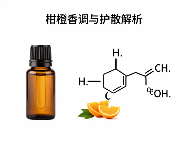 甜橙精油作前调,香薰精油底料搭配与柑橘香调解析