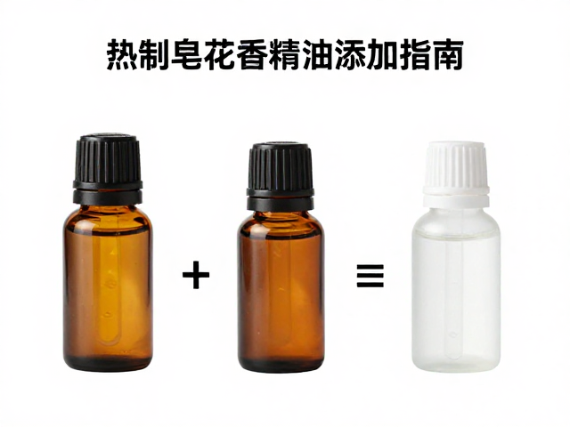 热制皂花香精油添加指南,如何精准计算总油重比例