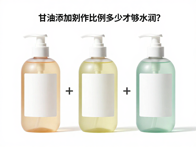 敏感期替代沐浴露,甘油添加比例多少才够水润?