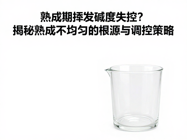 熟成期挥发碱度失控？揭秘熟成不均匀的根源与调控策略