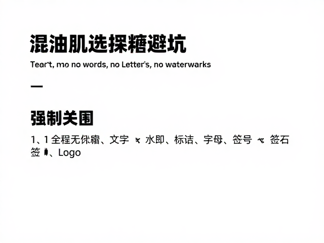 混油肌选护肤品避坑,高浓度酒精伤肤?控油保湿怎么选才对