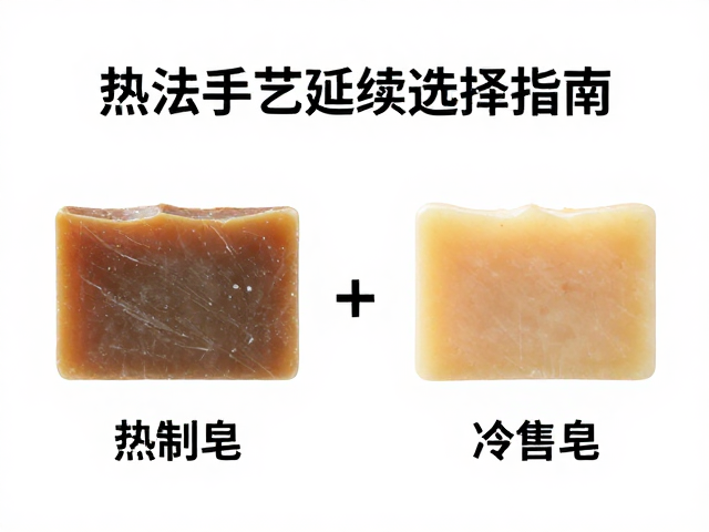 古法手艺延续，热制皂与冷制皂的核心区别与选择指南