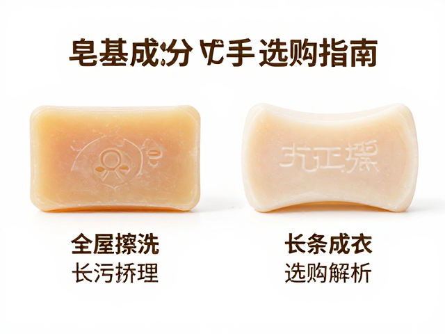 全屋擦洗皂与长条洗衣皂区别,皂基成分解析及选购指南
