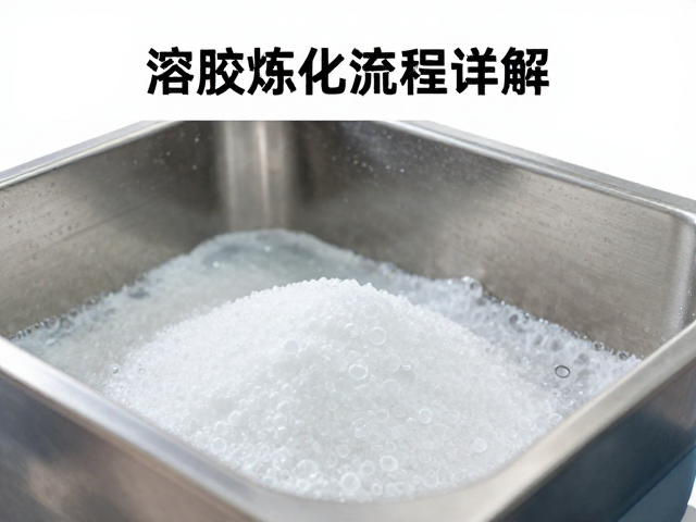 溶胶炼制流程详解,盐析槽如何调控硬度与韧性