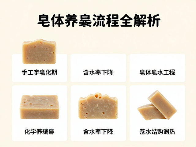 手工皂皂化期含水率下降原理与皂体养皂流程全解析