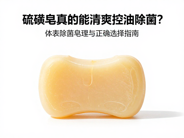 硫磺皂真的能清爽控油除菌？体表除菌皂使用误区与正确选择指南