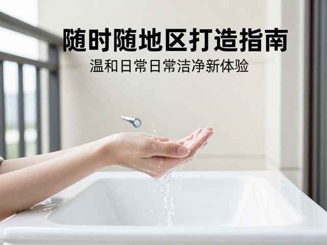 阳台清洁区打造指南,随时随地洁手,温和日常洁净新体验